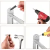 Mikrowellen Regal, Chromstahl Wandmontage Produktbild-Vorschau 5