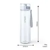 Trinkflasche 1L Sportflasche Wasserflasche BPA frei Kohlensäure geeignet Vinsun Produktbild-Vorschau