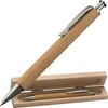 Kugelschreiber / aus Buchenholz / in einem Etui Produktbild-Vorschau 1