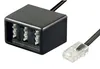 Goobay 68025, 0,2 m, RJ-45, 3 x TAE (N,N,F), Schwarz, Produktbild-Vorschau 2