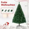 COSTWAY 180cm Künstlicher Weihnachtsbaum Tannenbaum mit Produktbild-Vorschau 3