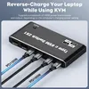 INF 2vstup a 1výstup USB-C KVM přepínač 8K@60Hz 4K@120Hz Náhled obrázku produktu 6