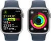 Apple Watch Series 9 GPS 41mm Silber Sportband - M/L Produktbild-Vorschau 5