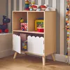 sweeek - Regal für Kinder mit 2 Ablagen und 2 Türen - Weiß Produktbild-Vorschau 6