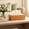 CLP Taschentuchbox Kalmia aus Bambus für Badezimmer und Produktbild-Vorschau 3