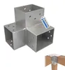GeZu Impex Pfostenecke für 3 Balken 121 x 121 mm Produktbild-Vorschau 1