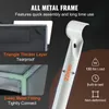 Close-up marketing image highlighting features of a grow tent frame. Produktbild-Vorschau