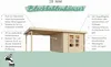Gartenhaus Blockbohlenhaus Gerätehaus Bastrup 7 Produktbild-Vorschau 3