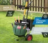 Westmann Metall Tuinwagen, universeel, zwart/groen, Productafbeelding-voorbeeld 2