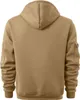 Felpe con cappuccio da uomo con zip a quarto di dollaro Anteprima dell’immagine prodotto 3