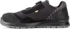 A side view of a black and gray safety shoe. Produktbild-Vorschau