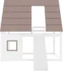 Sweiko 140 x 200 Letto a castello in legno con tetto, Anteprima dell’immagine prodotto 18