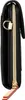 A side view of a black wallet with a gold zipper. Anteprima dell’immagine prodotto