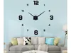 Große moderne Wanduhr | Wandtattoo XL XXL Analog 130 cm | Produktbild-Vorschau 4
