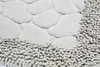 Set tappetino da bagno 2 pezzi effetto pietra antiscivolo Anteprima dell’immagine prodotto 3