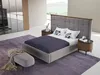 Schlafzimmer Luxus Set 4tlg Bett 2x Nachttische Design Bank Produktbild-Vorschau 4
