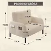 LVHOM Sessel mit Seitentaschen, Relaxsessel Cordstoff, Produktbild-Vorschau 7