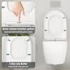 Wand-WC - D-Form Keramik - Randlos, Doppelspülung 3–6 l, Produktbild-Vorschau 5