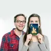 Mr. & Mrs. Panda Grußkarte Pinguine Einschlafen Design - Produktbild-Vorschau 4