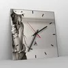 Wanduhr - Quadrat - Glasuhr - Frau Armband Jahrgang - Produktbild-Vorschau 4