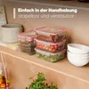 classbach® Frischhaltedosen Glas mit Deckel | 9er Set | für Produktbild-Vorschau 7