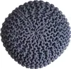 Soma Strickhocker Pouf Ø 45 cm Sitzpouf Sitzpuff Produktbild-Vorschau 2