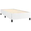 vidaXL Cadre de lit blanc 90x200 cm similicuir Voir les images du produit 3