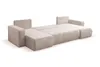 VENASI LUNA U-FORM Ecksofa mit Schlaffunktion und Produktbild-Vorschau 4