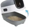 Kuweta dla kota, duża, 54 cm, zamknięta, szara, z łopatką, Podgląd zdjęcia produktu 12