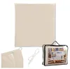 Tenda da sole Relaxdays, 4x4 m, poliestere, impermeabile, Anteprima dell’immagine prodotto 1