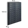 Briefkastenanlage 20er GDS Anthrazit RAL 7016, 20 cm Tiefe Produktbild-Vorschau 9