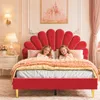 INONEFT Kinderbed, gestoffeerd bed 140x200 cm, Productafbeelding-voorbeeld 2