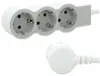 Legrand 694549, 1,5 m, Drinnen, Gerade, Grau, Weiß, 3 Produktbild-Vorschau 1