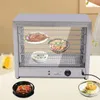 4 étages de chauffe-plats Vitrine chauffante pour Voir les images du produit 5