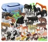 Sada figúrok zvierat Safari 58 kusov s praktickou krabičkou Náhľad obrázku produktu 1