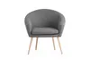 Fauteuil lounge stylé Lutz | gris | XDREAM fauteuil relax Voir les images du produit 3