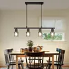 Lampa wisząca ZMH z 4 żarówkami, lampa wisząca nad stół Podgląd zdjęcia produktu 1