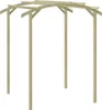 vidaXL Pergola de jardin en pin imprégné 180×197×210 cm Voir les images du produit 10