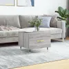 vidaXL Couchtisch Grau Sonoma 50x50x40 cm Holzwerkstoff -  Produktbild-Vorschau 2