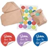 24 kleine braune natur Papiertüten mit Boden Papier-Beutel Produktbild-Vorschau 4