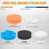 174 Stš¹ck Polieraufsatz Akkuschrauber 75mm Schleifpads Produktbild-Vorschau 4