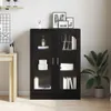 vidaXL Knihovna vzhled černého dubu 82,5x30,5x115 cm Náhled obrázku produktu 3