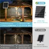 LED solární lampa detektor pohybu, závěsné světlo studená Náhled obrázku produktu 6