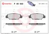 BREMBO P 49 053 Bremsbeläge Satz Hinten für MAZDA CX-5 (KE, Produktbild-Vorschau 6