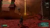A person playing a video game in a dark, alien-like environment. Produktbild-Vorschau