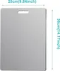 OKWISH Schneidebretter Edelstahl, Küchen Schneidebrett Produktbild-Vorschau 8
