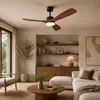 132 cm Deckenventilator mit Beleuchtung und Fernbedienung, Produktbild-Vorschau 2