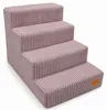 MILLYBO Hundetreppe aus Cord – Haustiertreppe für Hunde & Produktbild-Vorschau 4