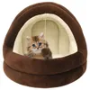 vidaXL Letto per gatti 50x50x45 cm Marrone e crema Anteprima dell’immagine prodotto 2