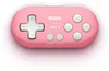 A pink 8BitDo Zero 2 Bluetooth gamepad is shown from a top-down perspective against a white background. Náhľad obrázku produktu